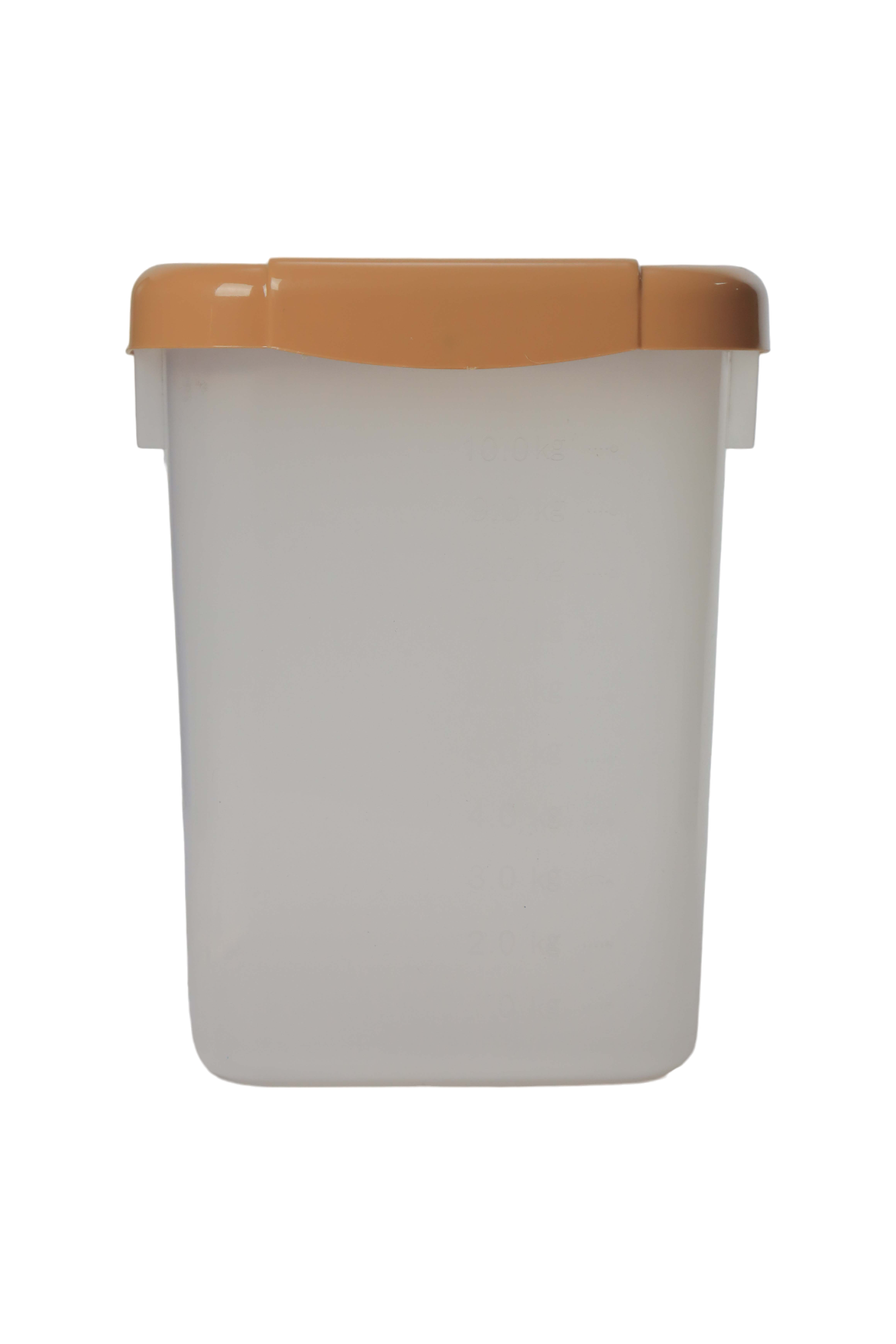 Transparent rectangular case with flip cover Faridi Plastic